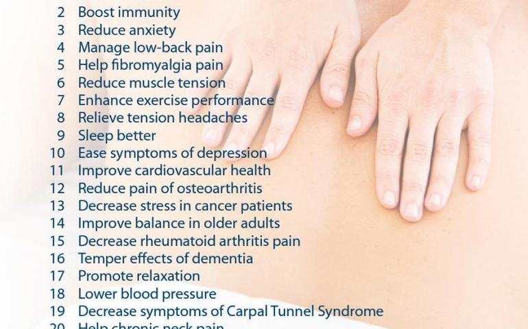 25 Reasons To Get A Massage